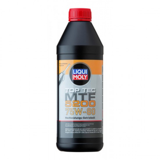 TOP TEC MTF 5200 75W80/ACEITE DE CAJA MECANICA 1L, LIQUI MOLY