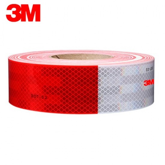 Cinta reflectiva 3M Bicolor x 45mts