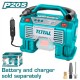 MINI COMPRESORA P/AUTO 20V LI-ION P20S 160 PSI LED LIGHT TOTAL