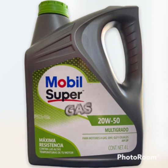 Aceite Mobil SuperTM Gas 20W-50