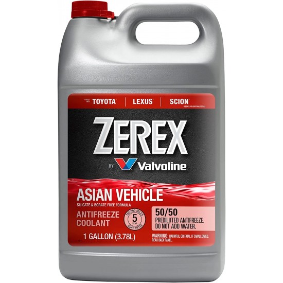 Refrigerante Valvoline Zerex Antifreeze 50/50 Rojo